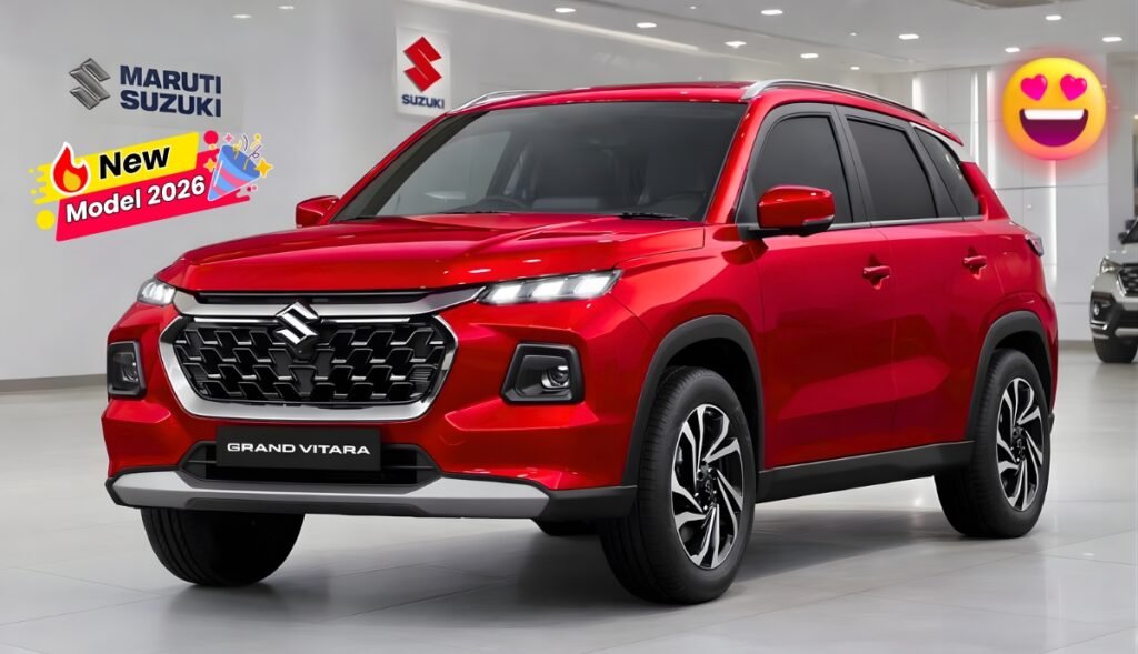 Maruti Grand Vitara New SUV 2026: Maruti's premium car will rival the Kia Seltos at a much cheaper price
